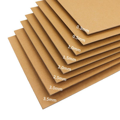 150 Gsm 180 Gsm χαρτόνι από χαρτί Kraft ανακυκλωμένο για συσκευασία