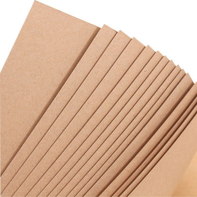 Προσαρμοσμένο PE επικαλυμμένο χαρτί Kraft Board Καφέ χρώμα γυαλιστερό ή ματ φινίρισμα