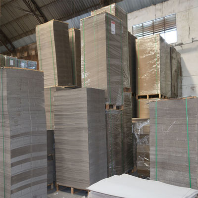 Μεικτό χαρτοπολτό ανακυκλωμένο 400 Gsm Duplex Board Grey Back