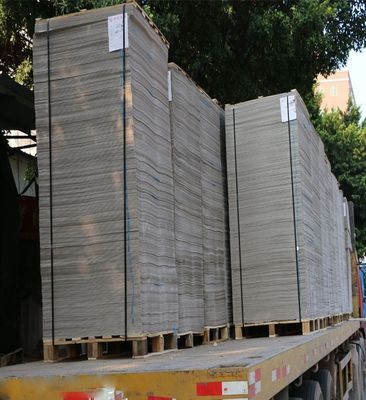 Ηγετικοί κατασκευαστές διπλής πλακέτας γκρι πίσω με επικάλυψη PE