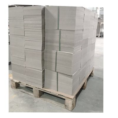 2mm 1200gm Γκρι χαρτόνι βιβλιοδευτικό Γκρι φύλλα μη επικαλυμμένα OEM
