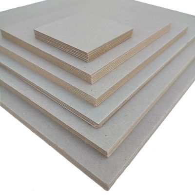 Ανακυκλώσιμα φύλλα από γκρίζο χαρτόνι 0,5 mm~4 mm γκρίζο χαρτόνι χονδρικής πώλησης