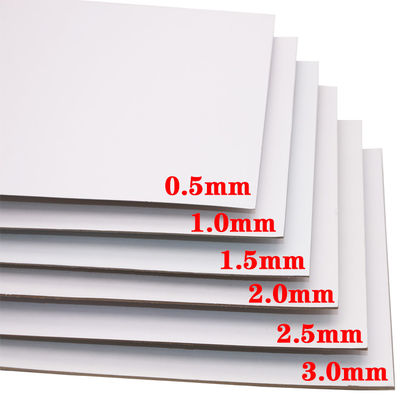 Προσαρμοσμένο μέγεθος Duplex Board Grey Back Manufacturers με κάλυψη καολινίτη