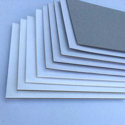 230gm-350gm Καρτόνι Duplex χαρτί Πίνακα Grey Back Offset εκτύπωση