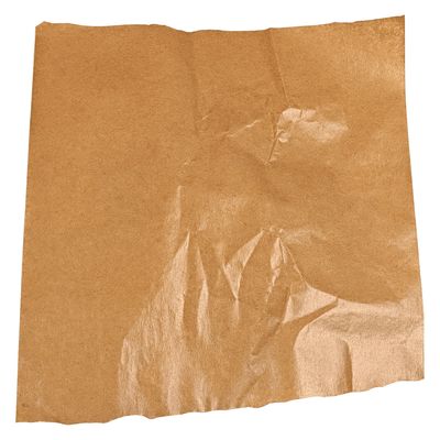 Καφέ 150gm-300gm Kraft συσκευασία χαρτί τροχό και φύλλο Συσκευή δώρο