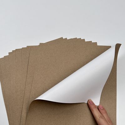 Λευκό Πλακέτο GC4 Kraft πίσω 280 GSM 660*1016