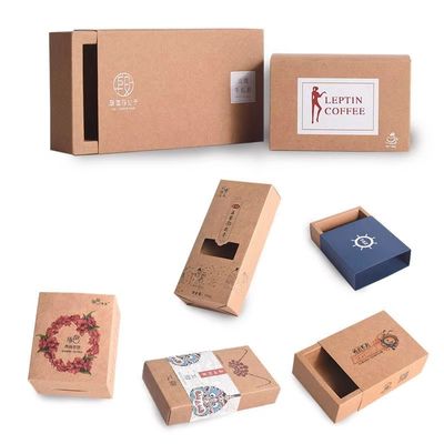 Ανακυκλώσιμα Custom Brown Cardboard Gift Boxes για συσκευασία ρούχων